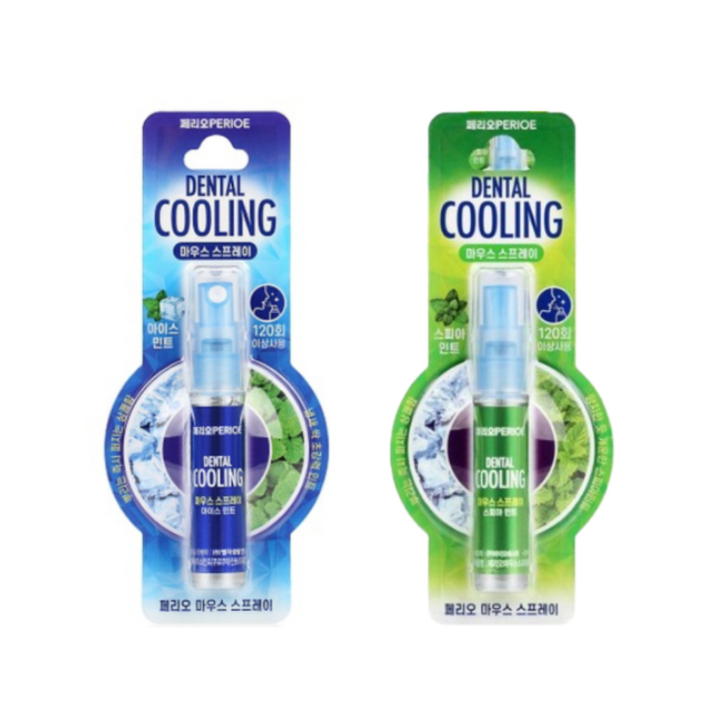 Perioe Dental Cooling Mouth spray 6.2ml Mint Flavour Breath Freshener Oral Hygiene Fresh Breath spra