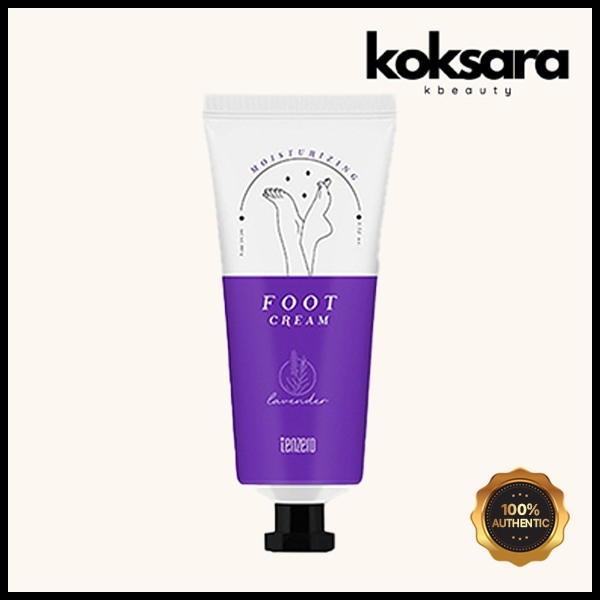 tenzero moisturizing foot cream lavender 100g