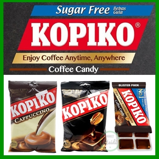 🇰🇷 Kopiko Blister Pack Sugar Free 32g / ลูกอมกาแฟ 100g / Kopiko Cappuccino Candy 100g