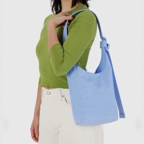 Baggu Nylon Sling Bag (เล็ก, ใหญ่) / เป็นมิตรกับสิ่งแวดล้อมแบบใช้ซ้ําได้