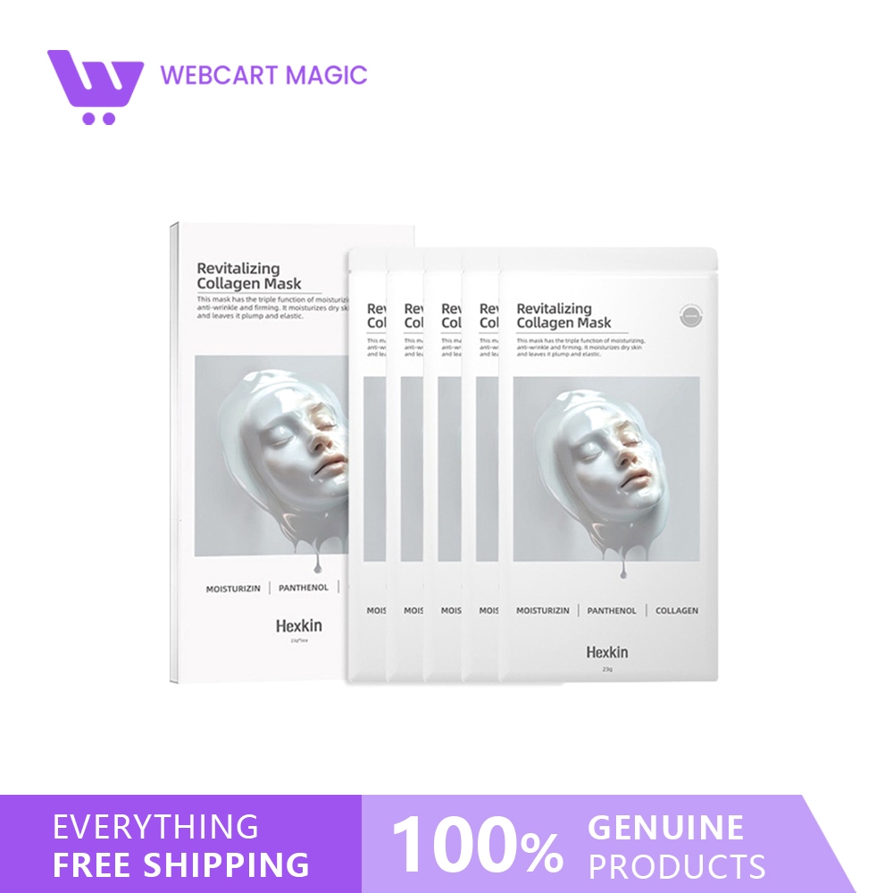 Hexkin รีไวทัลไลซิ่ง คอลลาเจน มาส์ก (23g*5ea)