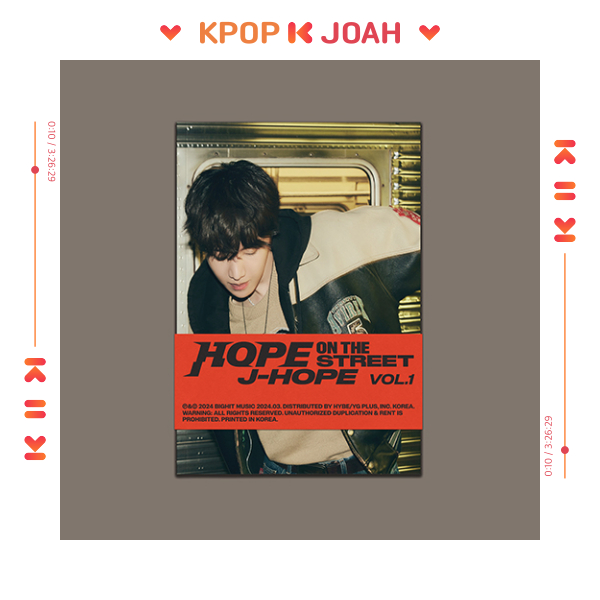 (WEVERSE ALBUMS ver.) J-HOPE - HOPE ON THE STREET VOL.1 (29th Mar.2024)