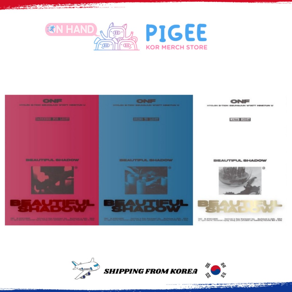 ONF - [ BEAUTIFUL SHADOW ] 8TH Mini Album