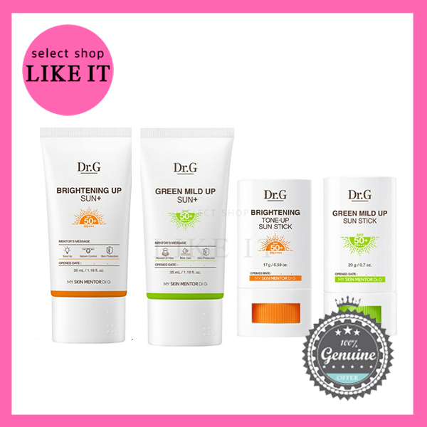 [Dr.G] Dr.G Brightening Up Sun+ /Dr.G Green Mild Up Sun+ /Dr. G Brightening Tone-Up Sun Stick /Dr.G Green Mild Up Sun Stick| Shipping from Korea