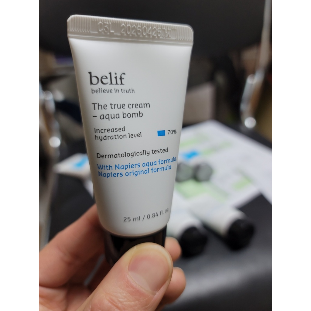 Belif The True Cream Aqua Bomb 25ml (แบบหลอด)