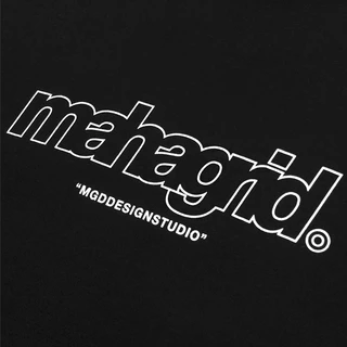 [MAHAGRID] Third LOGO LS TEE_เสื้อยืดแขนยาว