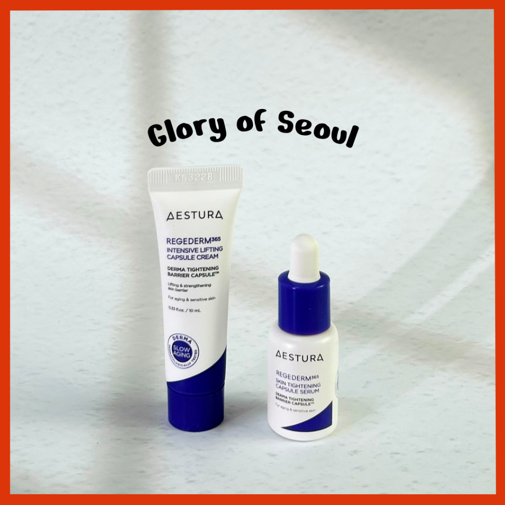 [ Mini ] AESTURA SKIN TIGHTENING CAPSULE SERUM, CREAM 10ML/7ml