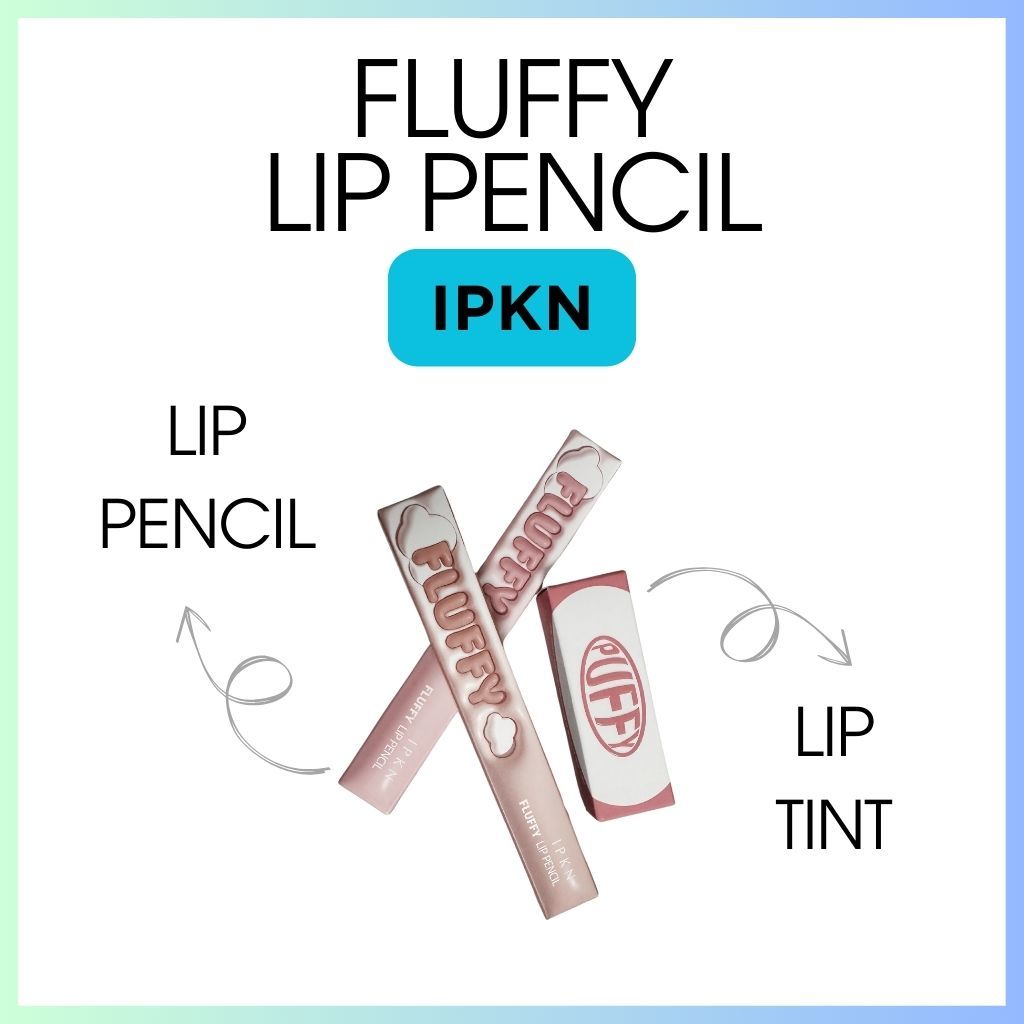 [IPKN] Fluffy lip PENCIL CUSHION / เครื่องสําอางเกาหลี / ลิปไลเนอร์ / ลิปเมคอัพ เวอร์ / คู่ / อเนกปร