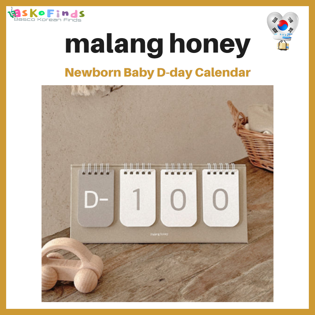 Malang honey Baby d-DAYcalendar & Memory book