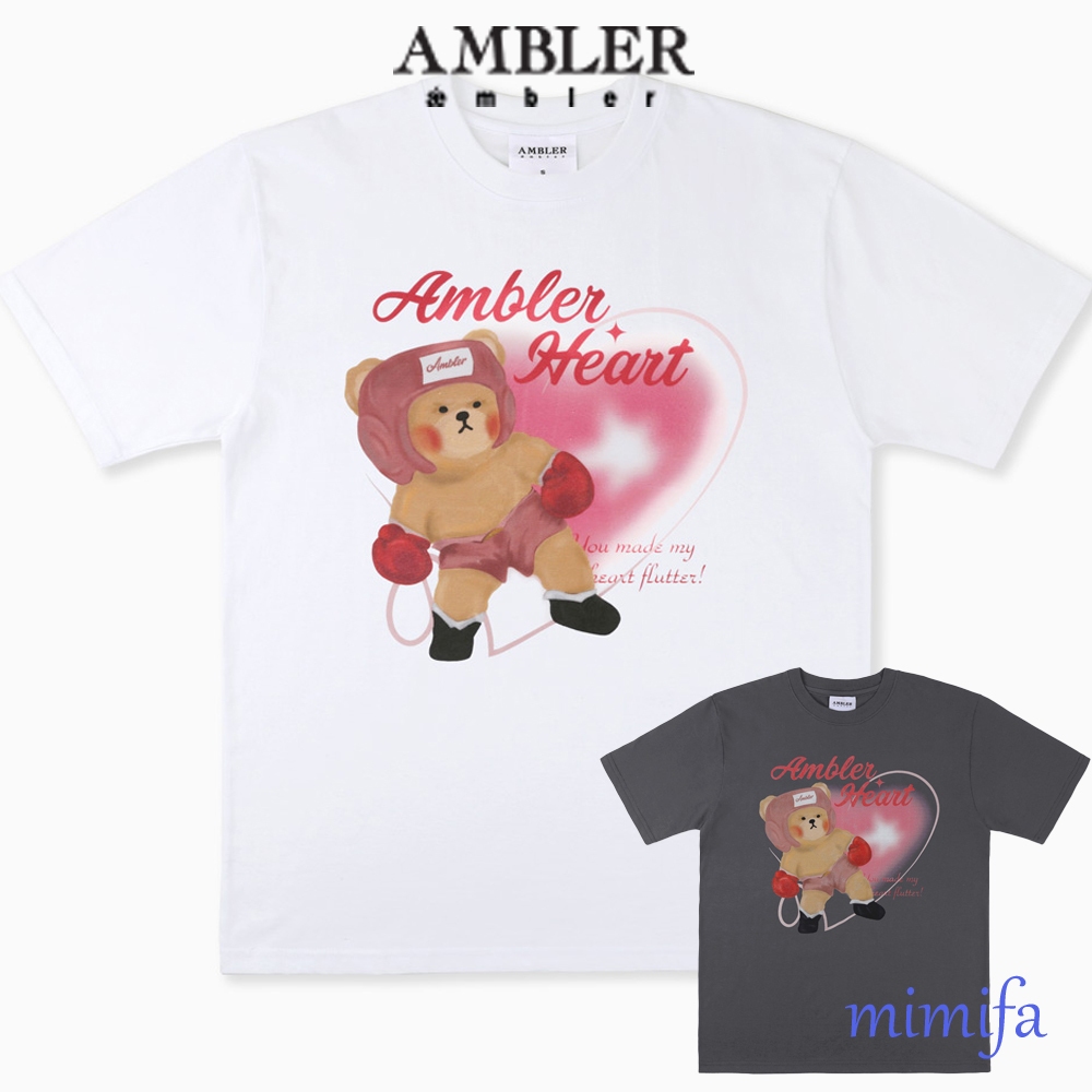 Ambler เสื้อยืดแขนสั้น โอเวอร์ไซซ์