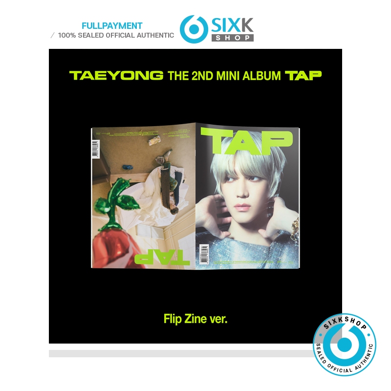 (Online POB) TAEYONG The 2nd Mini Album TAP (Flip Zine Ver.)