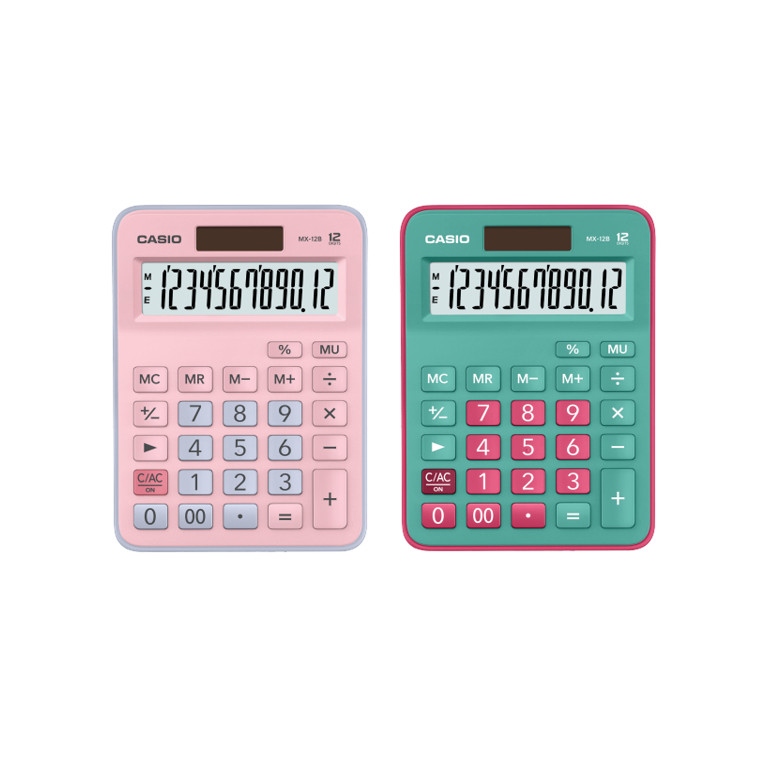 เครื่องคิดเลข Casio MX-12B 12 หลัก (รุ่นพิเศษ)
