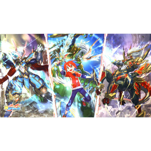 Buddyfight Rubber Playmat Extra Future Card Buddyfight "G・BOOST -Mind/Technique/Body-" Event Limited