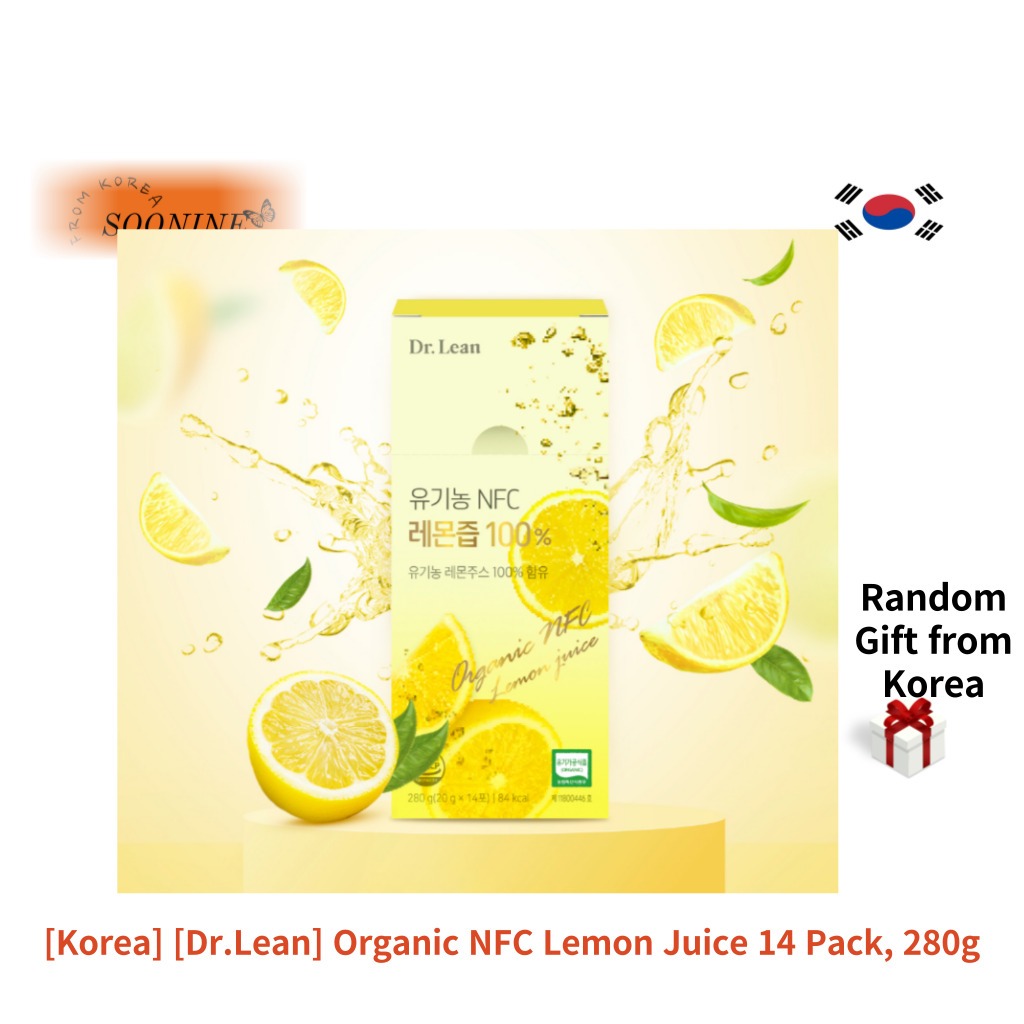 [เกาหลี] [Dr.Lean] น้ํามะนาว NFC ออร์แกนิก 14 แพ็ค 280g