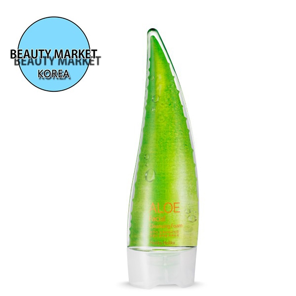 HOLIKAHOLIKA Aloe Facial Cleansing Foam / Korea cosmetic