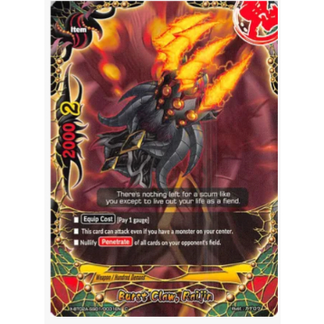 English Buddyfight Burst Claw, Raijin X-BT02A-SS01/0031EN common Evolution & Mutation (X-BT02A)