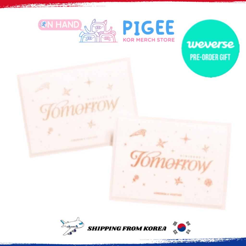 [POB] TXT - [ MINISODE 3 : TOMORROW ] 6TH Mini Album (WEVERSE ALBUM Ver.)