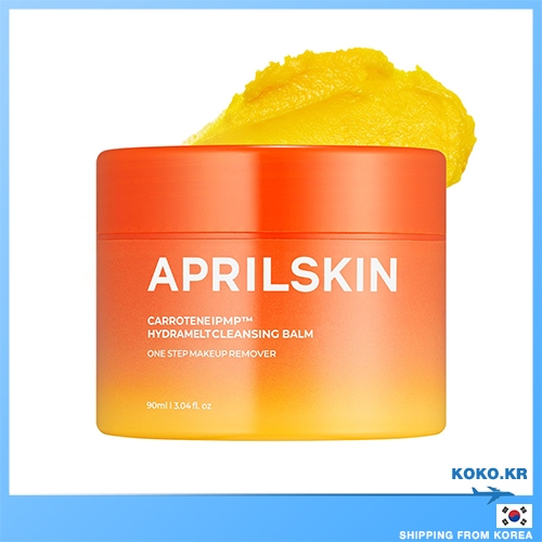 Aprilskin Carrotene IPMP บาล์มทําความสะอาดเครื่องสําอาง ไฮโดรมอลท์ พร้อมฟรีบิส