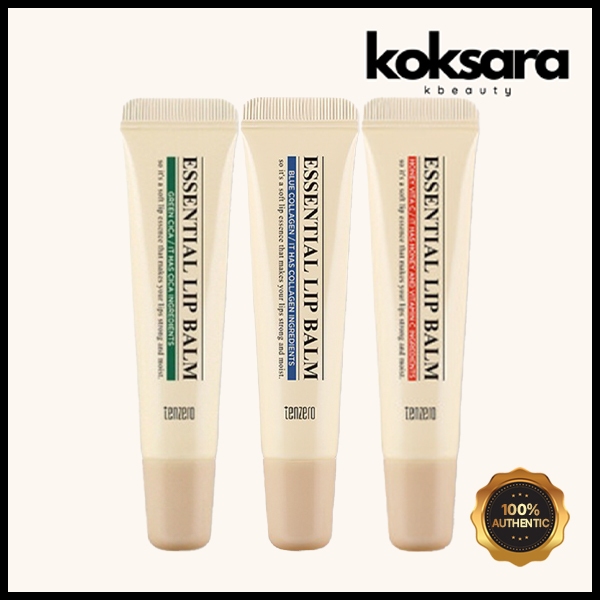 tenzero essential lip balm 9g 3types