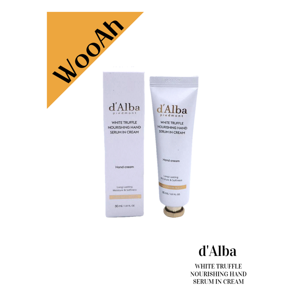 [d'alba] เซรั่มบํารุงผิวมือ สูตรทรัฟเฟิล ขนาด 30 มล.