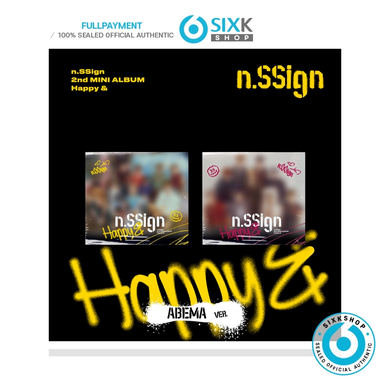 (ABEMA Ver.) n.SSign - 2nd Mini Album Happy &
