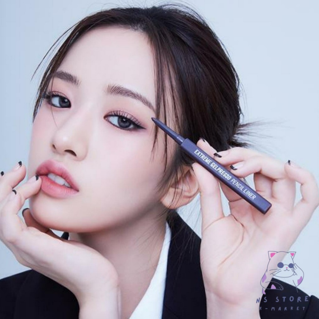 [CLIO] Extreme Gelpresso Pencil Liner 0.35g #Delicate Color Eyeliner #One-Touch Line for a Complete Look