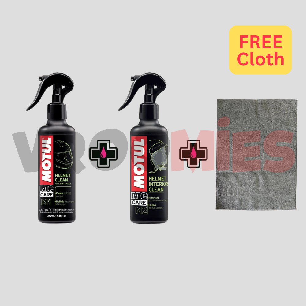 Motul MC Care M1 Helmet & Visor Clean/M2 Helmet Interior Clean