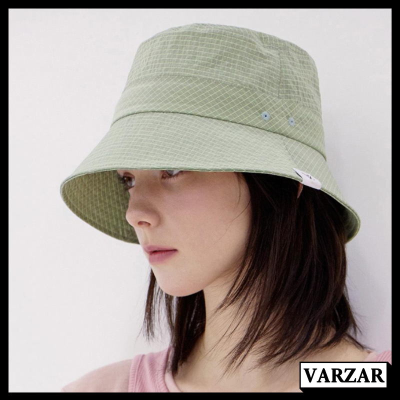 Varzar VZ ป้าย Ripstop หมวกบักเก็ต ส่งจากเกาหลี