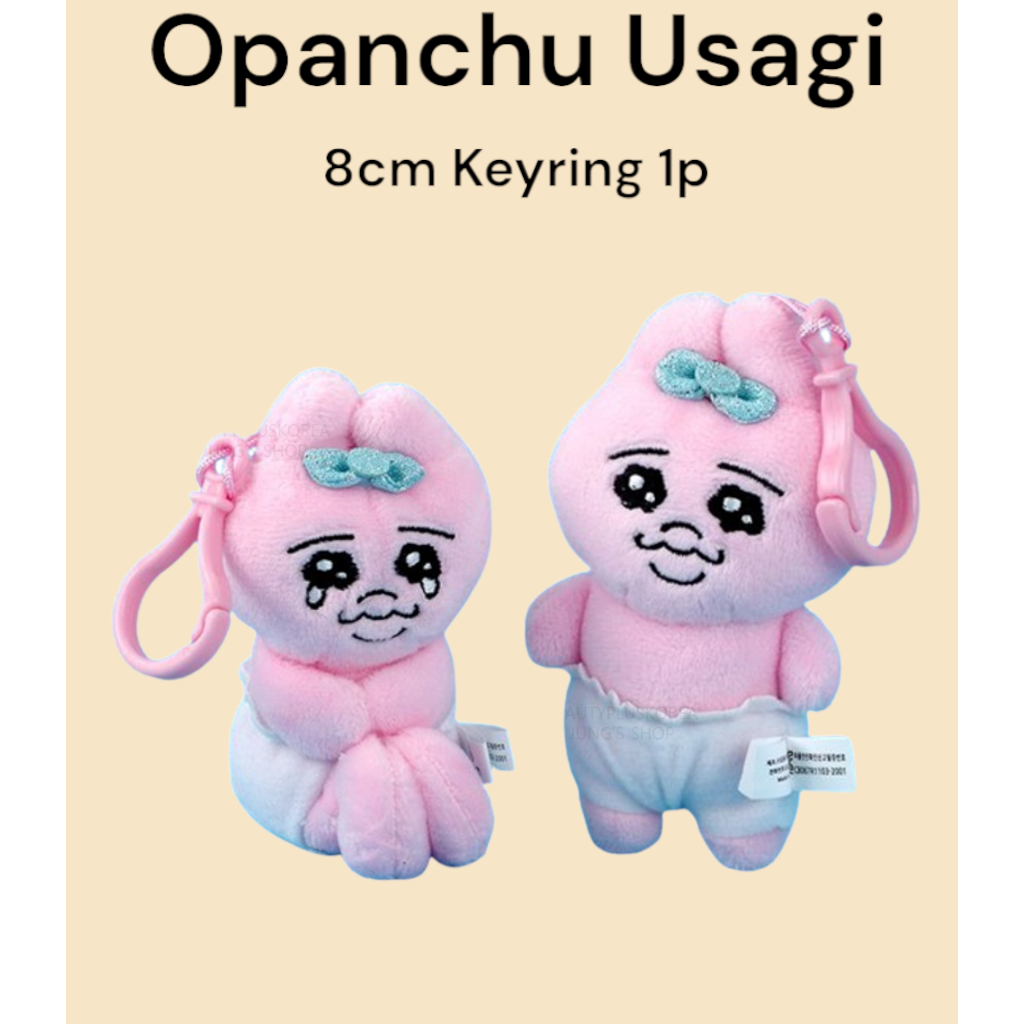 [Opanchu Usagi] Usagi พวงกุญแจตุ๊กตาฟิกเกอร์ 8 ซม. 1 ชิ้น