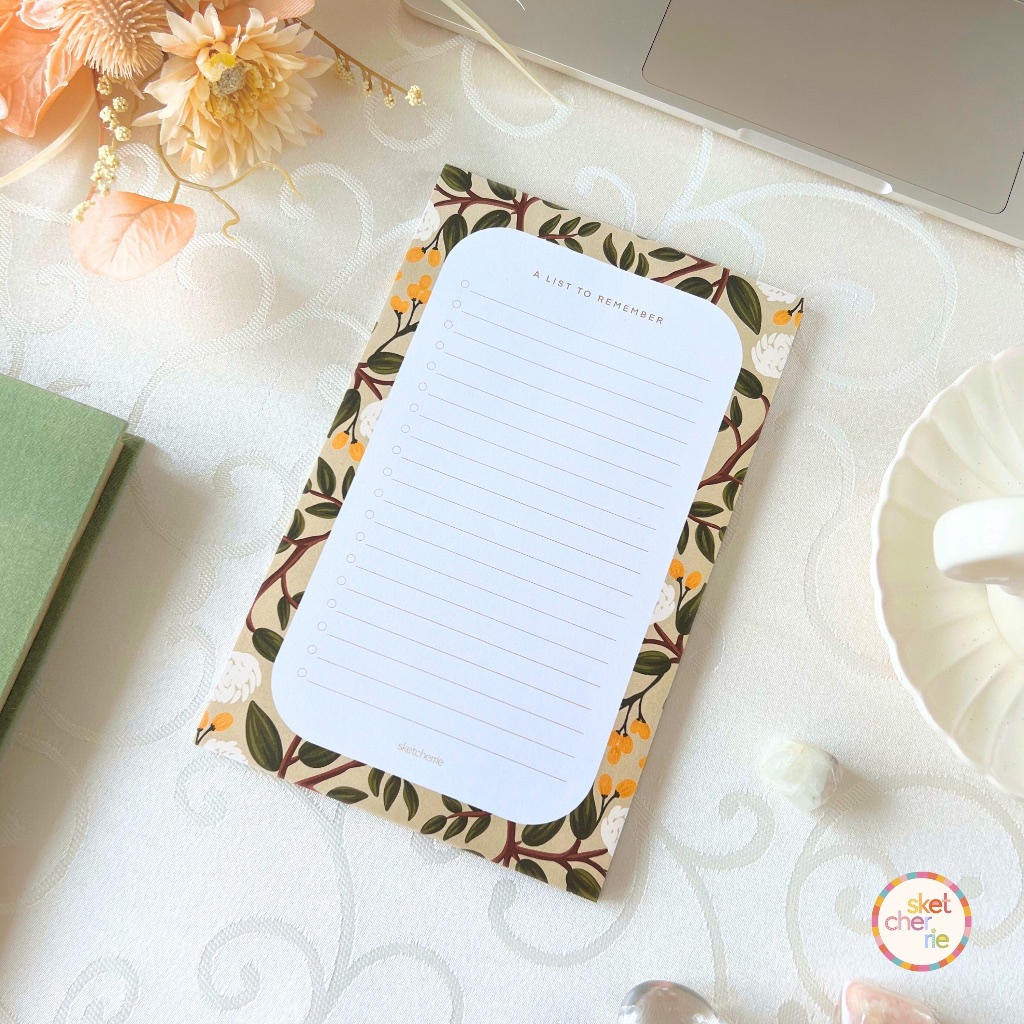 [Skecherrie] List Notepad "Lemony"