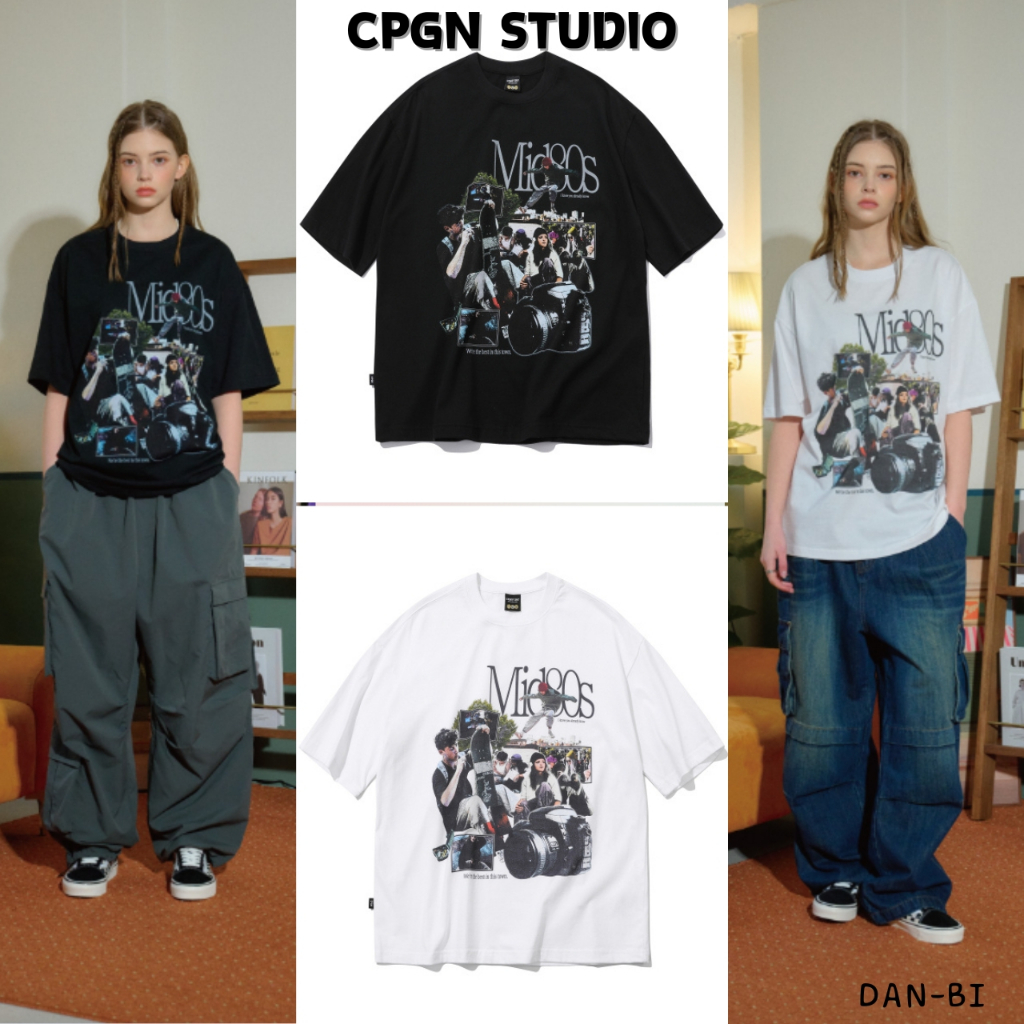 [CPGN STUDIO] เสื้อยืด DTP 80s TOWN (ของแท้เกาหลี 100%/ ITS ON FLEEK!)