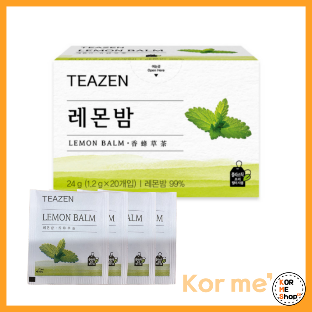 Teazen lemon tea เลมอนบาล์ม ชาสมุนไพร 20 ซอง