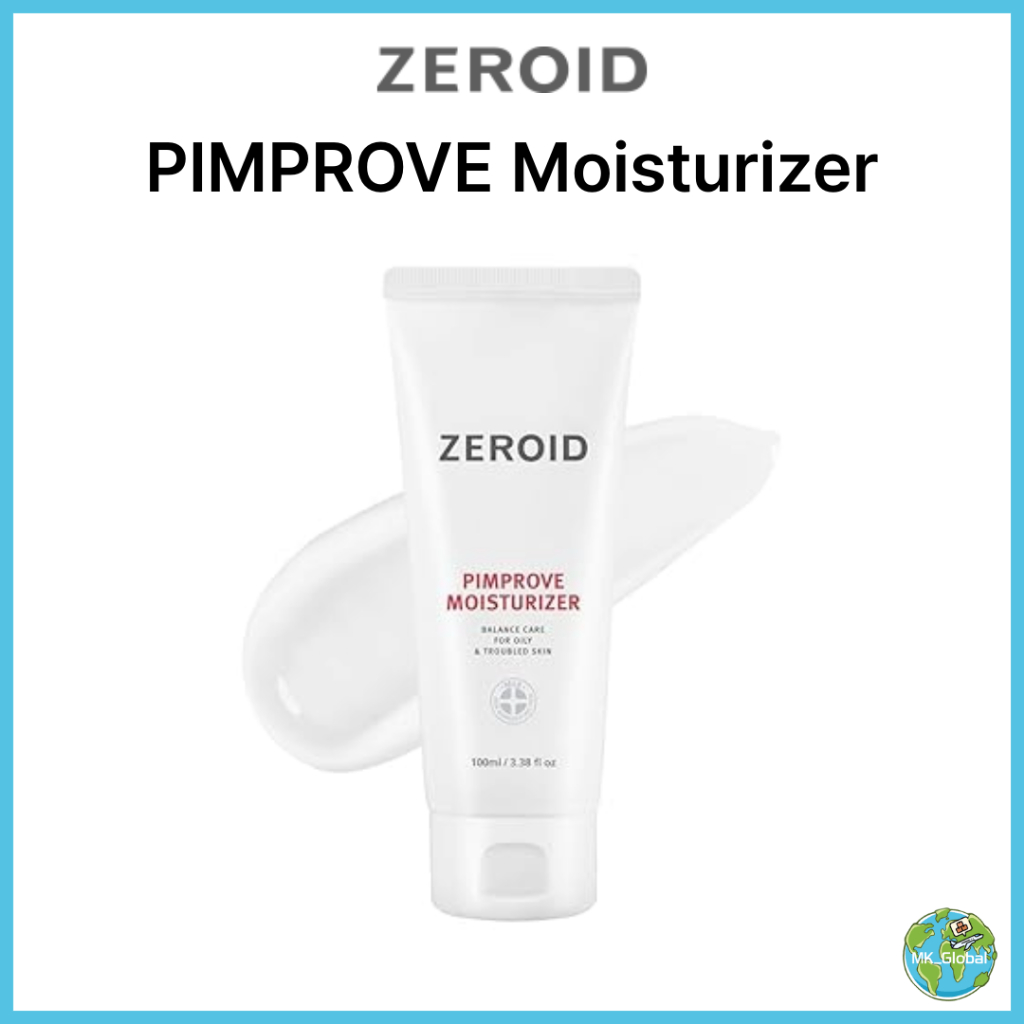Zeroid Pimprove Moisturizer 100ml | กรดไฮยาลูโรนิก | เกราะป้องกันผิว