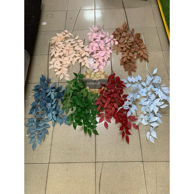 🇲🇾Ash Tree Leaves Daun Hiasan Daun Decor Daun Rose Daun Hanging