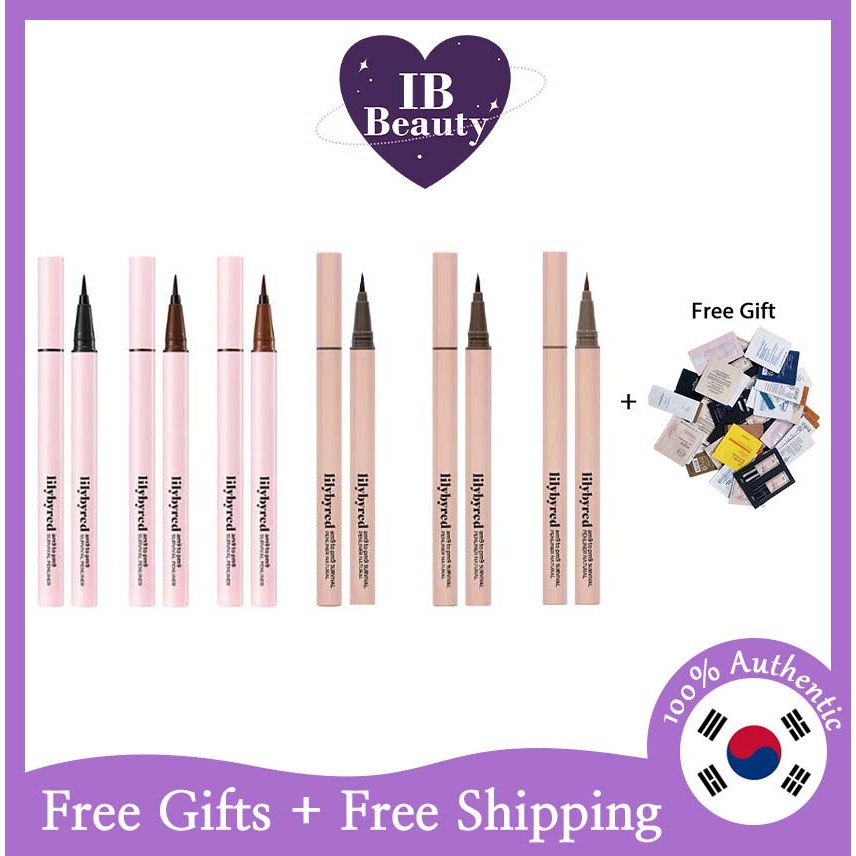 [lilybyred] Am9 to Pm9 Survival ปากกาไลเนอร์ธรรมชาติ 0.6 กรัม 1 กรัม