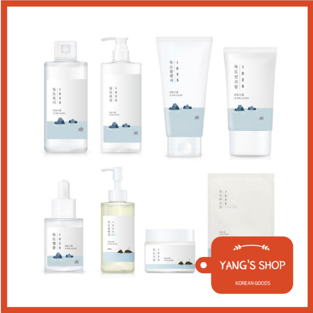 [Round Lab] 1025 Dokdo Collections / Toner, Mask, Cleanser, Emulsion, Sun Screen, Ampoule, Cream