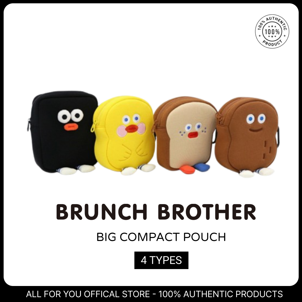 [ROMANE] Brunch Brother Big Compact Pouch