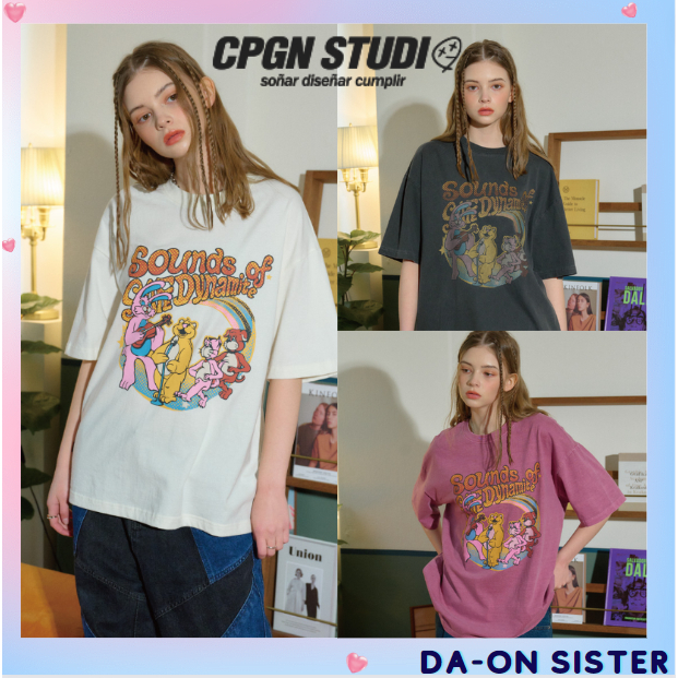 [CPGN Studio] Hoppi Trio เสื้อยืดแขนสั้น 3 สี ของแท้ 100%
