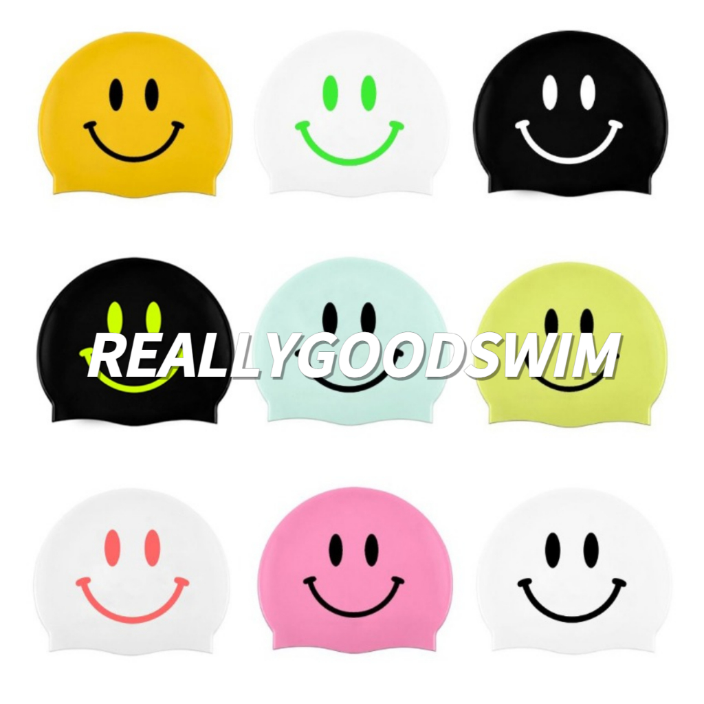 Reallygoodswim หมวกว่ายน้ํา / เด็ก / หมวกว่ายน้ําซิลิโคน / สินค้าเกาหลี