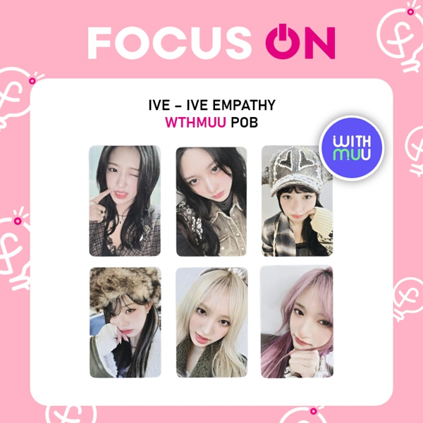 IVE POB WITHMUU IVE EMPATHY PHOTOCARD