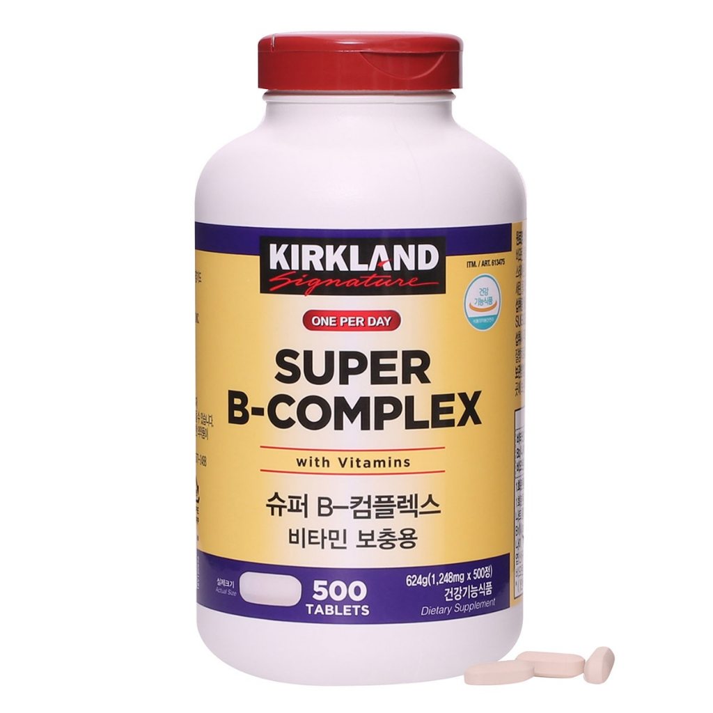 [exp.30/09/2027] [Kirkland Signature] Super B-Complex 1,248mg x 500 เม็ด