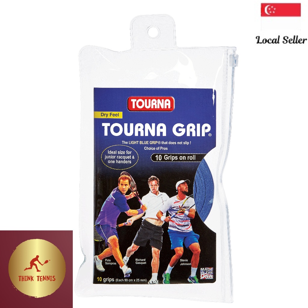 Tourna XL Overgrips (แพ็ค 10 ชิ้น)