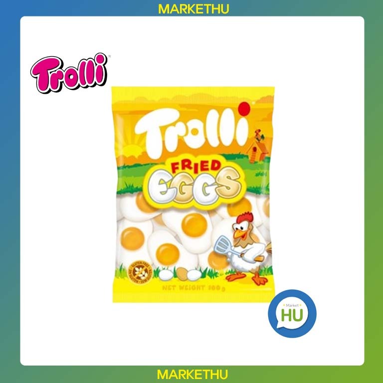 [Trolli] ไข่ดาว 100g/Made in Spain Jelly