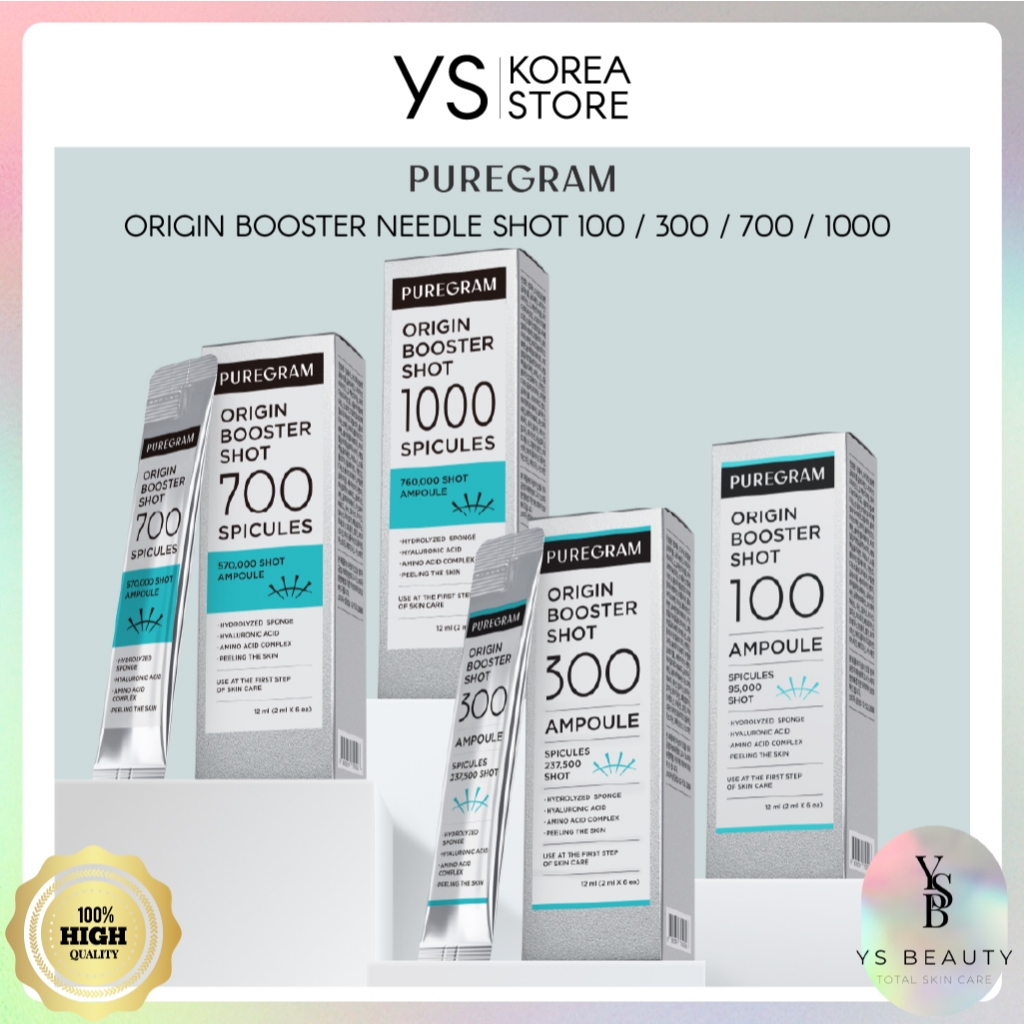 Puregram Origin Booster Shot 100/300/700/1000 Ampoule