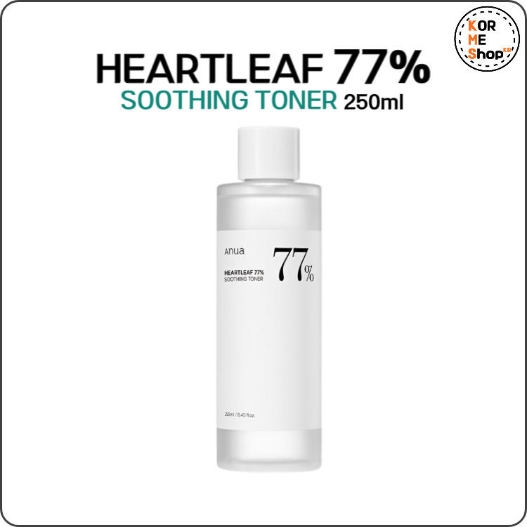 [Anua] Heartleaf 77% Soothing Toner โทนเนอร์บํารุงผิว 250 มล. / สงบ