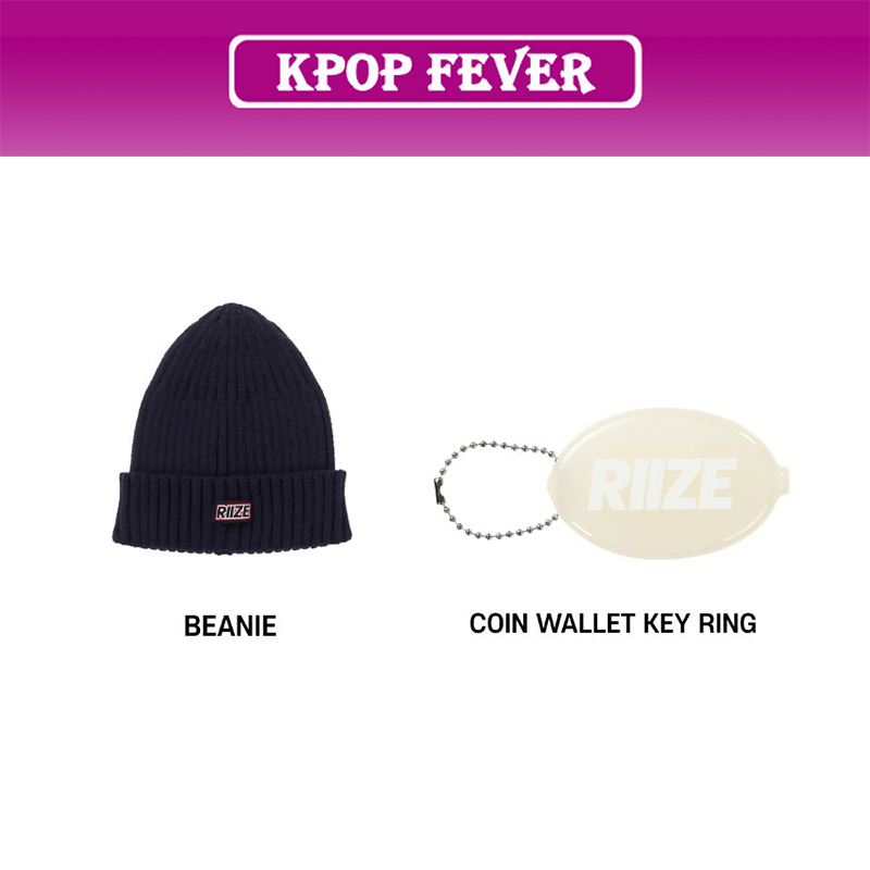 RIIZE - [ RIIZE UP ] MD (BEANIE, COIN WALLET KEY RING)