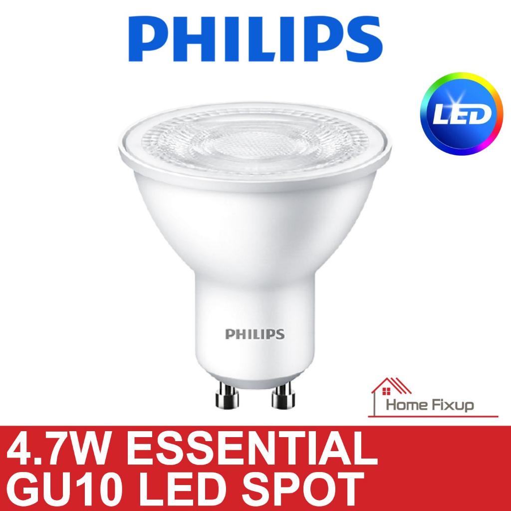 Philips 4.7W GU10 หลอดไฟ LED ที่จําเป็น