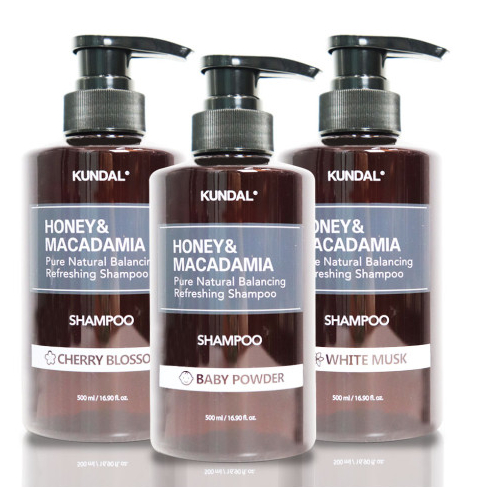 [Kundal] Honey & Macadamia แชมพูธรรมชาติ 500 มล. / SHSH / แชมพูหอม กลิ่นหอมติดทนนาน บํารุงเส้นผม ให้ความชุ่มชื้น ผ่อนคลาย
