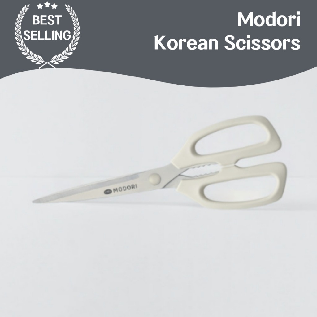 Modori Neat กรรไกรเกาหลี การออกแบบระดับไฮเอนด์ การจัดการที่สะดวก กรรไกรในบ้าน / มืออาชีพ ประสิทธิภาพพิเศษ เหมาะอย่างยิ่งสําหรับโครงการ DIY งานฝีมือทําอาหารและทําสวน