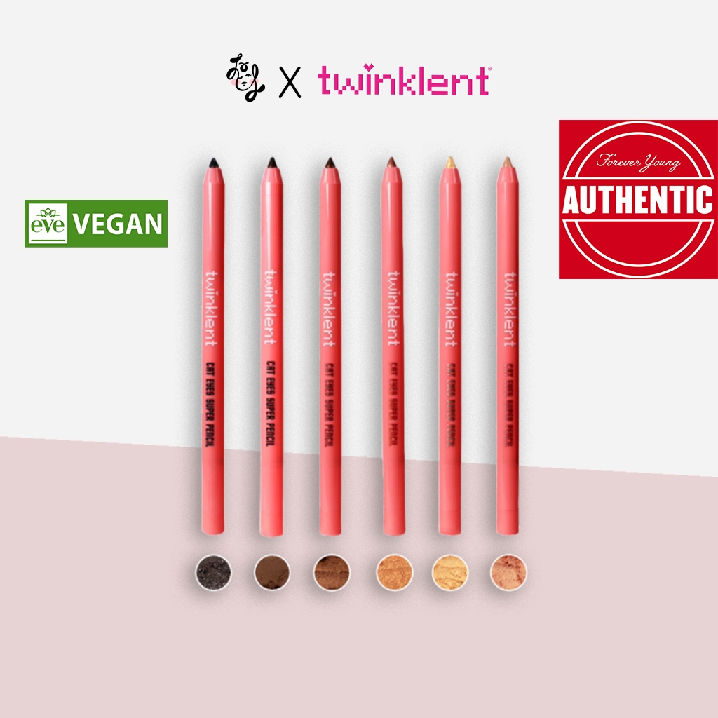 twinklent Cat Eyes Super Pencil 3g 6colors(eyeliner/waterproof eyeliner/gel eyeliner)